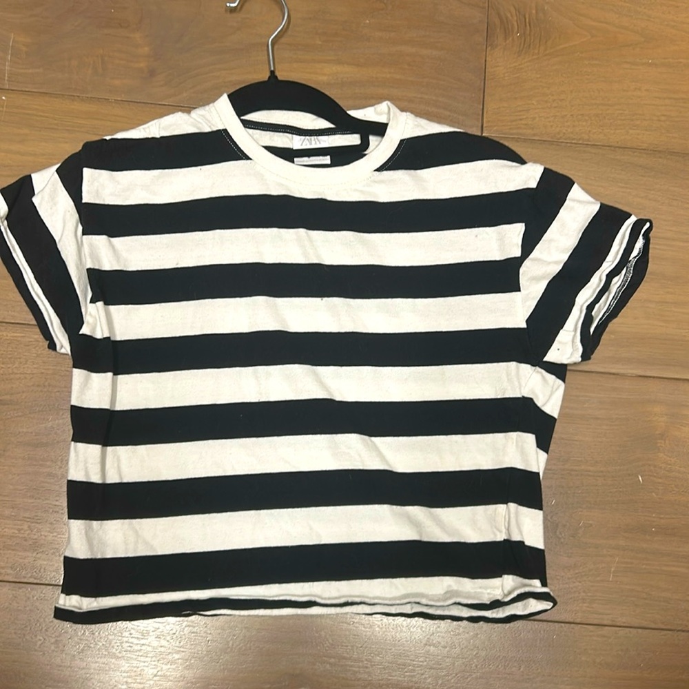 Zara striped tee